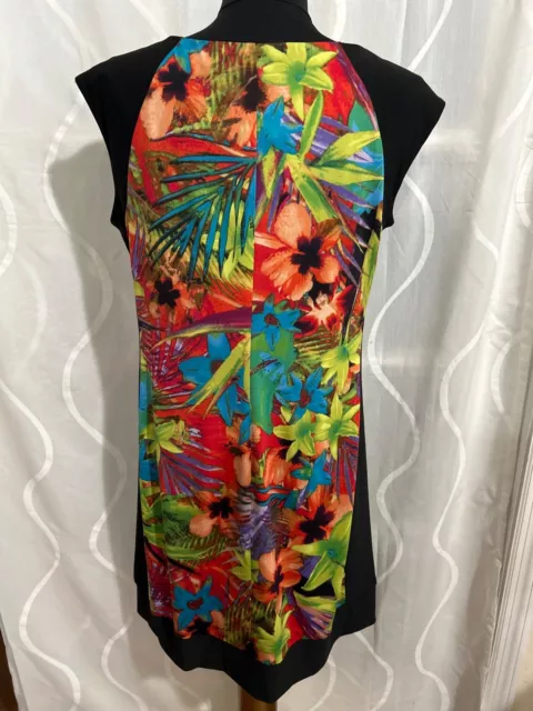 Ronni Nicole Cap Sleeve Floral Print Dress, Size Large 3