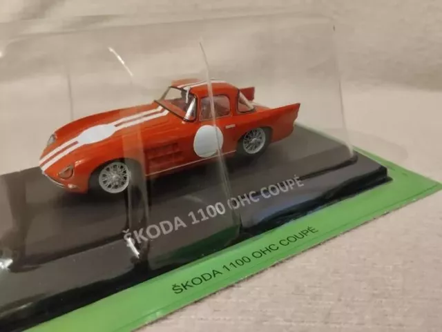 Skoda 1100 OHC Coupé 1959 - De Agostini 1:43 - Famous Czech cars collection