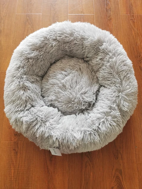 Jocovieh Anti-Anxiety Donut Cuddler Warming Cozy Soft Round Bed For Dogs/Cats
