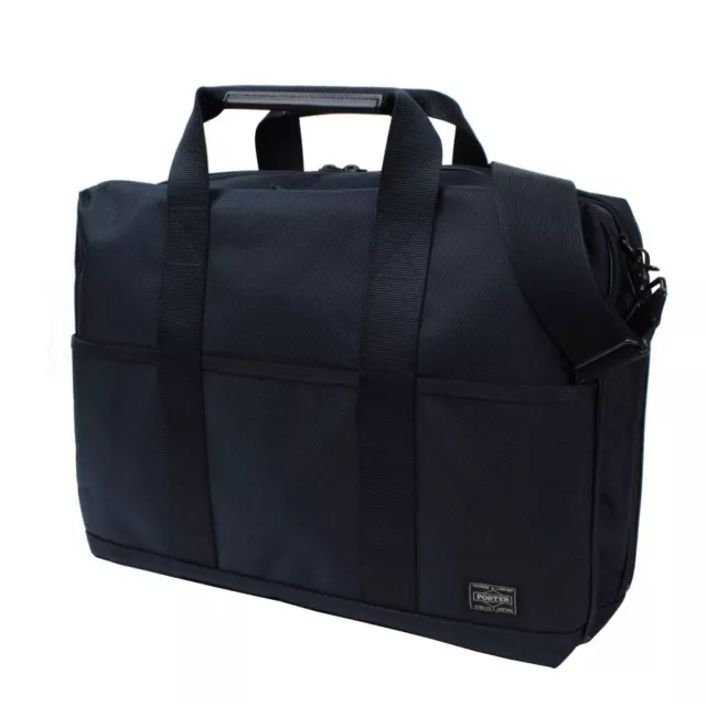 Yoshida Bag Porter STAGE 2WAY Mallette L Marine 620-08284 Fait En Japon Nylon