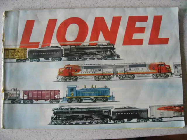 Vintage 1953 Lionel Train Catalog Brochure Booklet