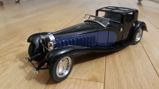 Bugatti Royale Esder / Franklin Mint 1/24, Cabriolet Vert, 1929, Superbe état
