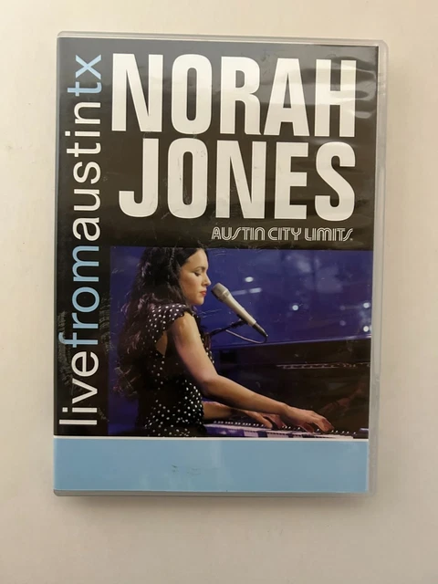 NORAH JONES LIVE From Austin TX DVD 2008 Austin City Limits Jazz
