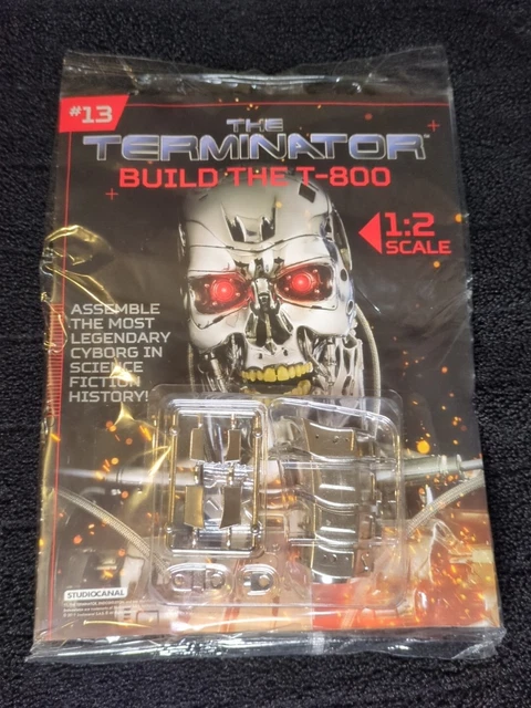 Terminator Build HACHETTE BUILD THE Terminator T-800 1:2 Scale Issue 13 **NEW & SEALED ...