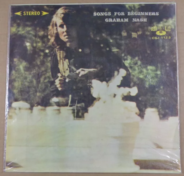 Graham Nash SONGS FOR BEGINNERS Import LP Album - 1971 Stereo - CSJ-1123