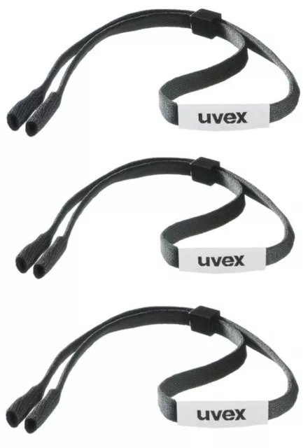 Uvex Cinta de Gafas Brillenbändchen Sol Whiteblack Nuevo Protectoras