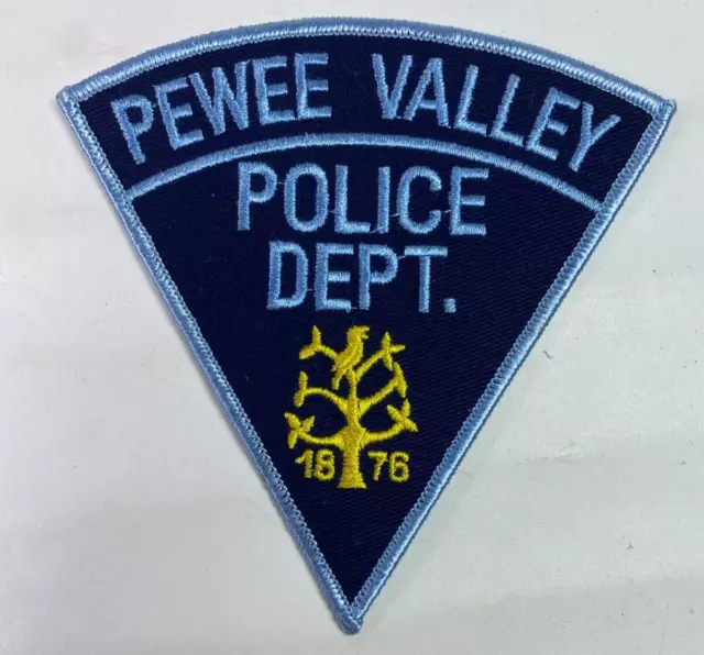 Pewee Valley Police Kentucky KY Patch I3A