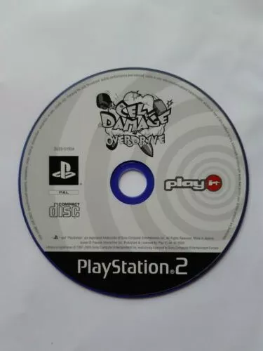 Sony Playstation 2 game  PAL - CEL Damage Overdrive - Disc Only- Free UK postage
