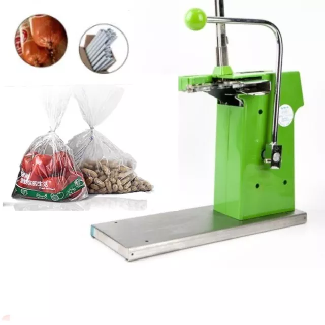 Supermarket Manual Plastic Bag Sealing Machine Neck Sealer Sealing Dispenser