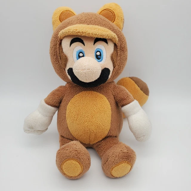 2013 SANEI SUPER Mario Raccoon Tanooki Mario Plush Toy Nintendo £10.16 ...