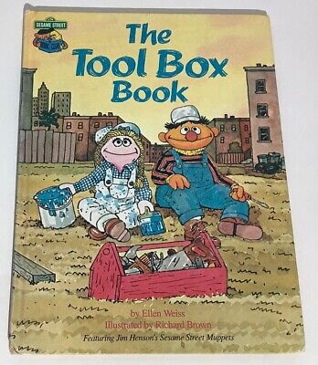 THE TOOL BOX Book Sesame Street Ernie Big Bird Henry Count 1980 Buy 3