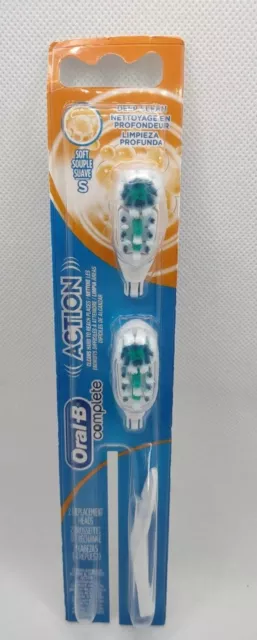 2 cabezales blandos de acción completa Oral-B 2 cabezales blandos por paquete