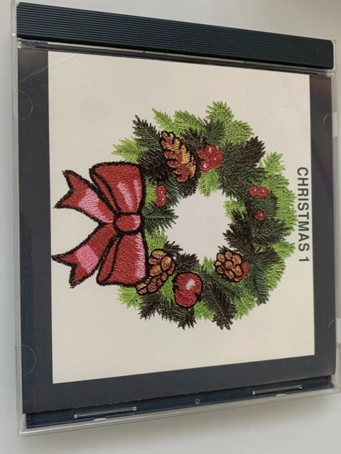 Tarjeta de memoria bordada Janome 134 Christmas Designs 1 Designs