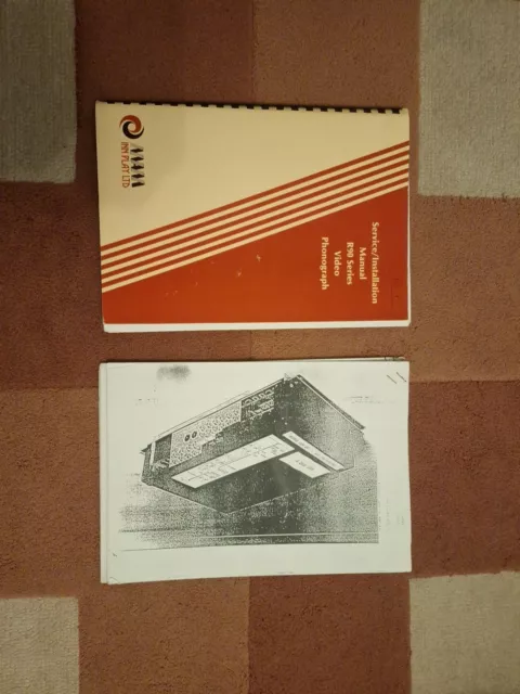 Rowe ami R-90 series video phonograph service manual and extra video unit notes Rowe ami R-90 series video phonograph service manual and extra video unit notes