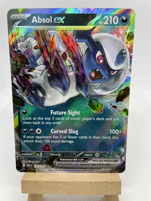 Pokemon - Absol ex - 135/197 - SV Obsidian Flames - Half Art Card