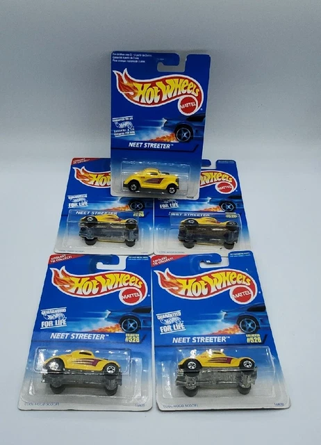 HOT WHEELS 1996 NEET STREETER Cool Hood Scoop Collector #526 Blue