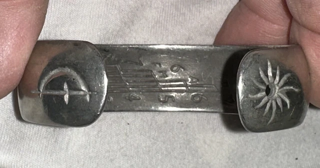 Bracelet Alu Cadran Solaire. Rare Modèle.