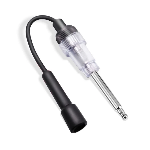 Inline Spark Plug Tester, Straight Boot Engine Ignition Tester Light Easy to Use