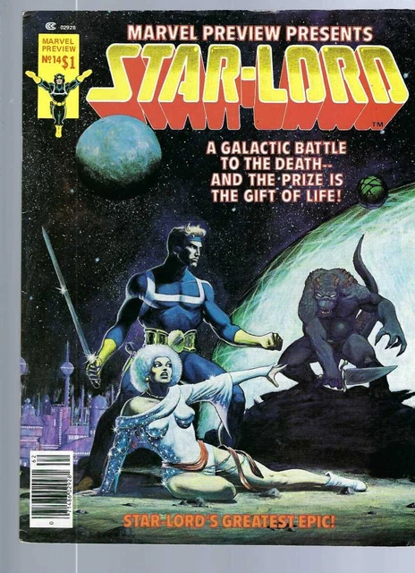 Marvel Preview  14 - Star Lord - Guardians / Galaxy    - Marvel Comics Magazine