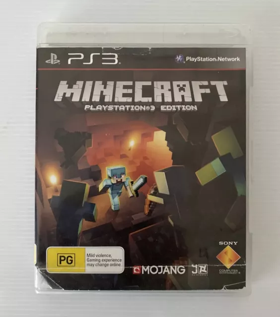 MINECRAFT - PLAYSTATION 3 Edition (PS3) Video Game - Complete With Manual  $20.00 - PicClick AU