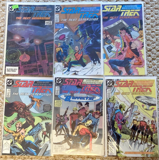 Star Trek Comics-Next Generation Mini-Series 1-6 and also others-see details
