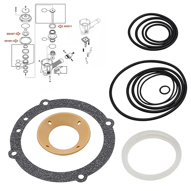 Kit ricostruzione oring durevole per guarnizione cilindro F350S 501001 pezzi di
