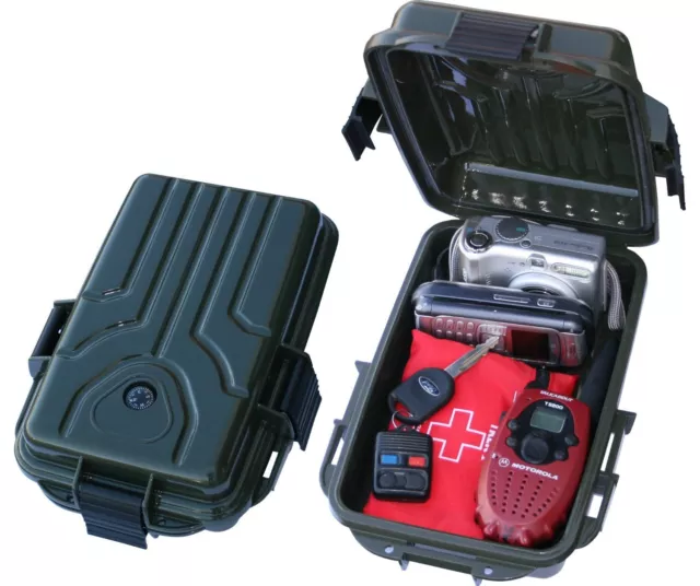 WASSERDICHT SURVIVOR TROCKEN KIT Box für SAS Case Army MTM CASE GARD klein 3