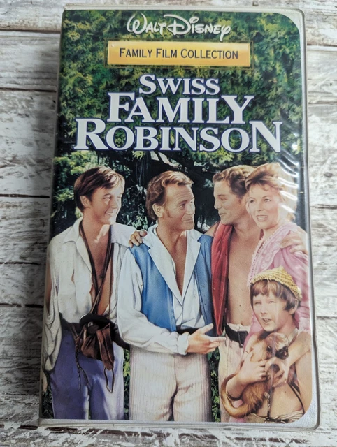 DISNEY SWISS FAMILY Robinson (VHS) John Mills, Dorothy McGuire, James ...