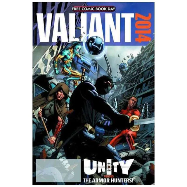 Armor Hunters FCBD Edition #1 in Very Fine + condition. Valiant comics [g,