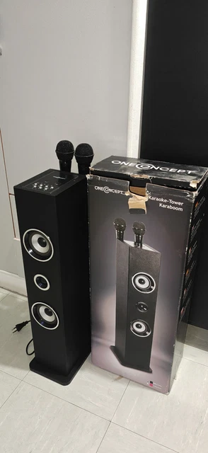 Système Karaoké Tour OneConcept Karaboom + Micros