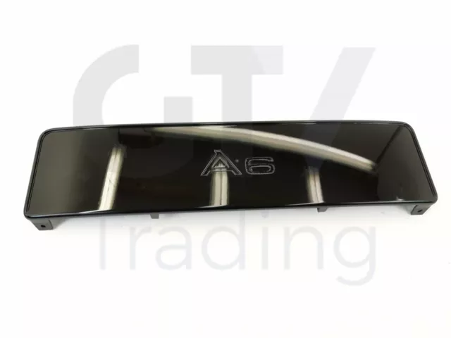 Neu Audi A6 / S6 09-11 Front-Bumper-Kennzeichen Füllstoff-Trim 4F0807285Bst94