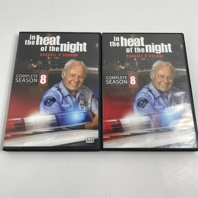IN THE HEAT of the Night 34 DVD Total Season 1 2 3 4 5 6 7 8
