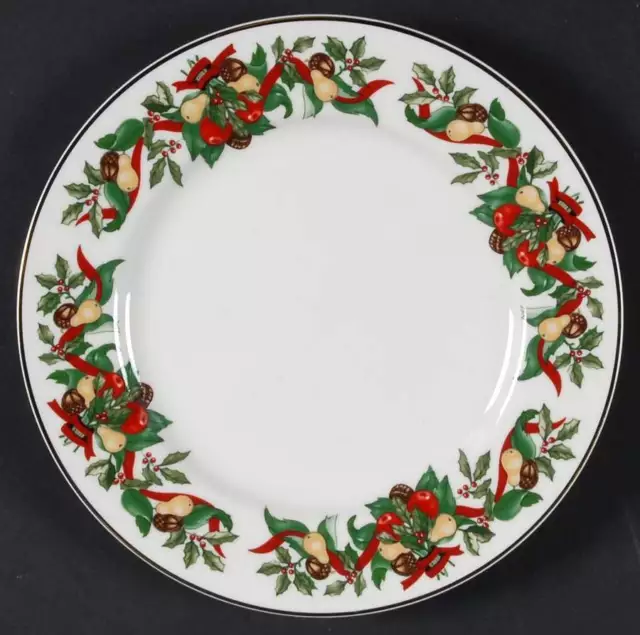AMC Christmas Bounty Salad Plate 1184662