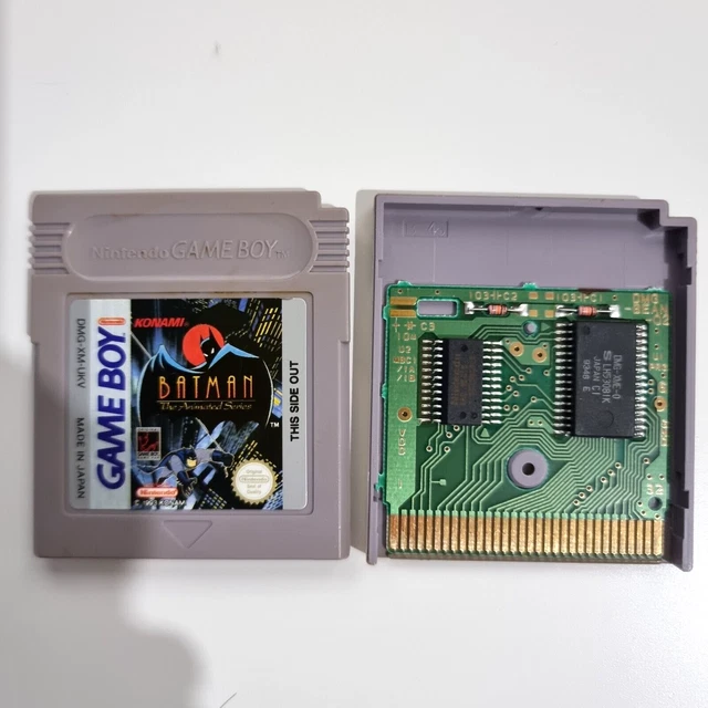 GENUINE BATMAN The Animated Series Nintendo Gameboy Color Advance