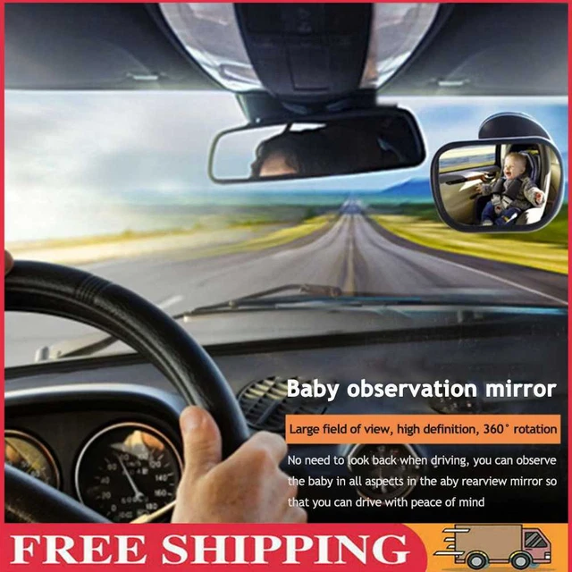 Universal Kids Monitor Safety Car Styling Back Seat Baby View Rearview Mirror