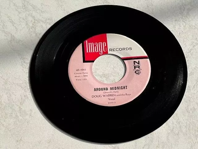 Doug Warren seltene Rockabilly '45 "Around Midnight" Image Records