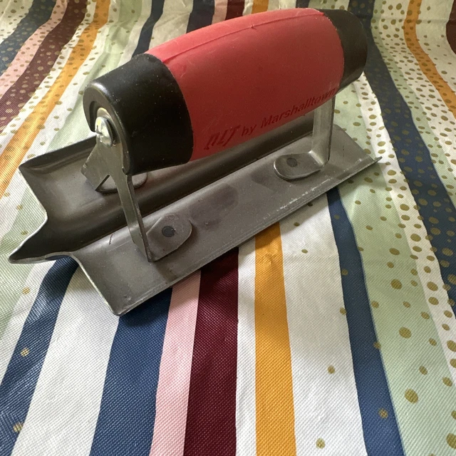 Marshalltown ~ HGSG63 6" x 3" ￼Stainless Steel Hand Concrete Groover