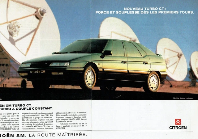 PUBLICITE ADVERTISING 124 1992 CITROEN ZX COUPE ( 2p) EUR 3,50