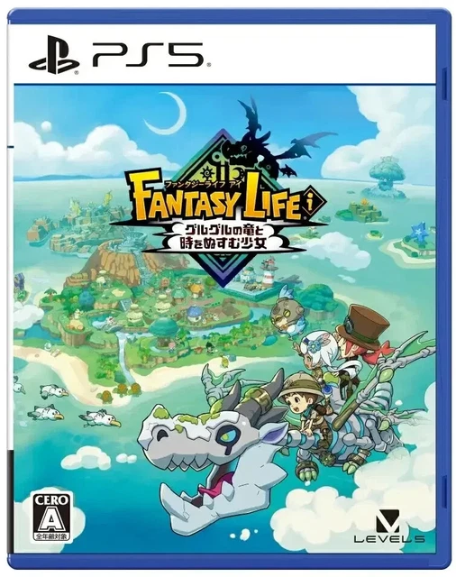 thumbnail image 2 of Fantasy Life I: The Girl Who Steals Time – Nintendo Switch, Japan Import, NTSC-J, 2025, Slow Life RPG, LEVEL5 2 of 5