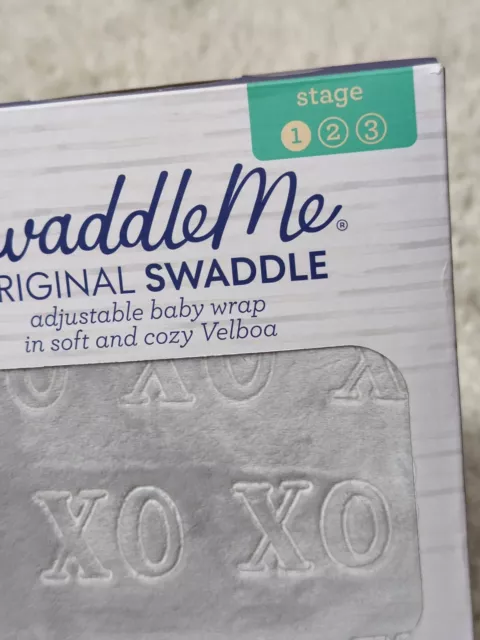 Swaddle Me Original Baby Wrap Swaddle - STAGE 1 - 0-3 MONTHS - 7-14lbs / 26" (Ec 2