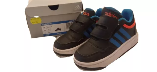 Scarpe da bambino bimbo Adidas GZ1941 sneakers ginnastica sportive palestra nere