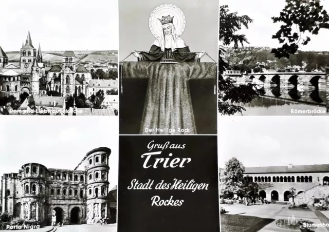 Historische Ansichtskarte, Trier, Hl. Rock, Wallfahrt ,ca.1930er, blanko