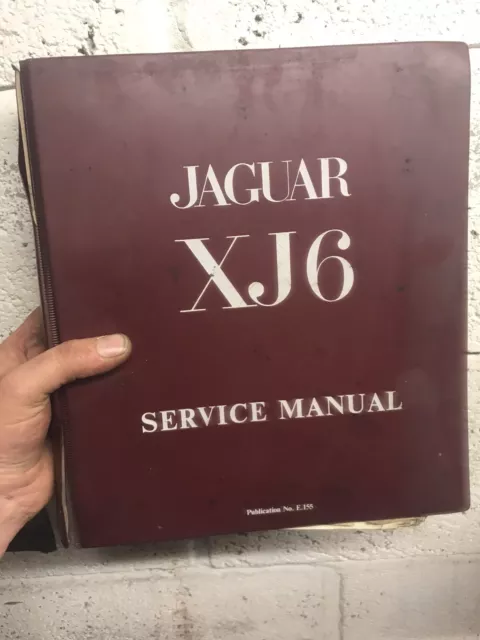 Jaguar Xj6 Service Manual Series 1 1972
