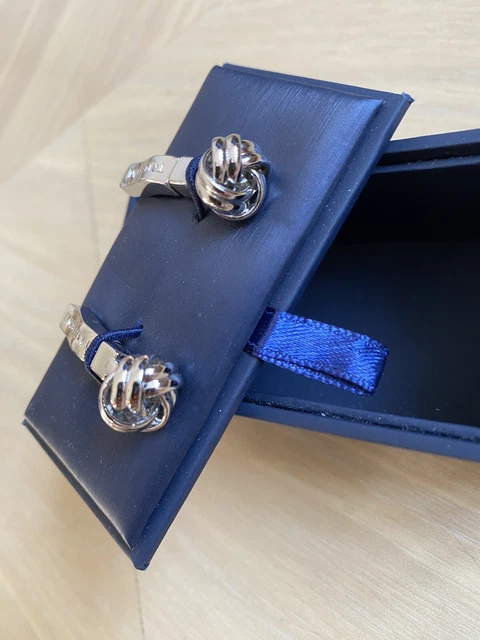 Tm lewin knot cufflinks sales