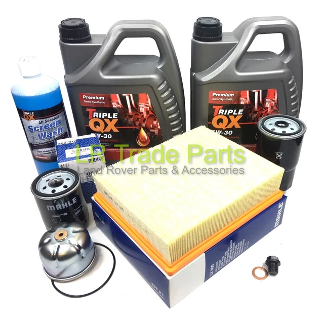 LAND ROVER DEFENDER Td5 Full Service Kit With Oil, Mahle Oil & Air
