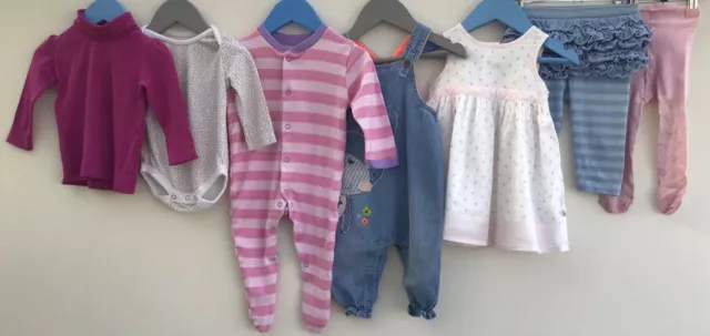 Pacchetto di abbigliamento per bambine età 3-6 mesi prossima cura materna M&S TU
