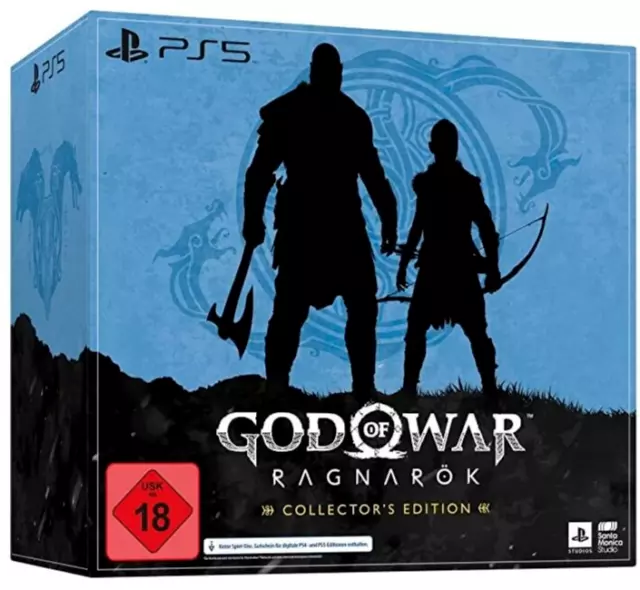 God of War: Ragnarök Collectors Edition PS5/PS4 Playstation NEU & OVP