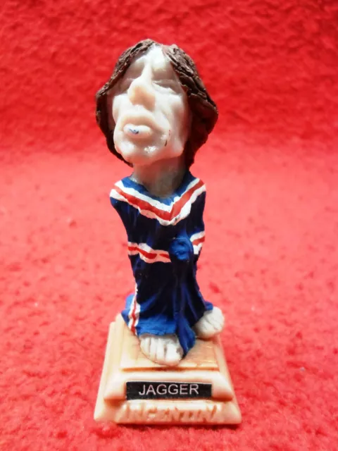 Mick Jagger Figure Rock  Music collectible miniature Rolling Stones