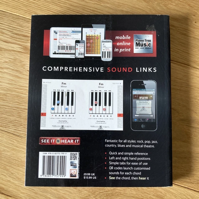 PIANO AND KEYBOARD Chords Made Easy Comprehensive Sound Links by Jake... EUR 4,66 PicClick IT