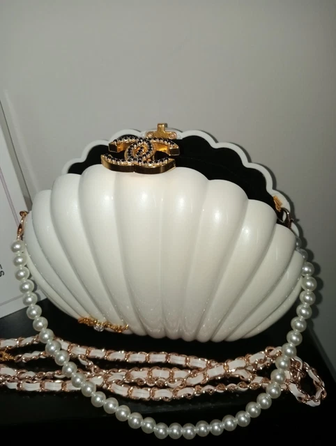 Borsa Rigida In Plastica V I P Chanel Originale Airlines  Shoulder Shell Vip